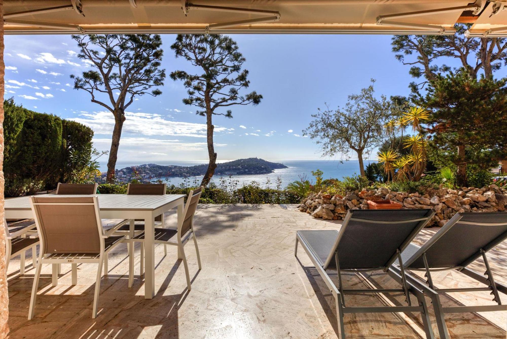 Giant Terrace On A Stunning View Apartment วีลล์ฟรองซ์-ซูร์-แมร์ ภายนอก รูปภาพ