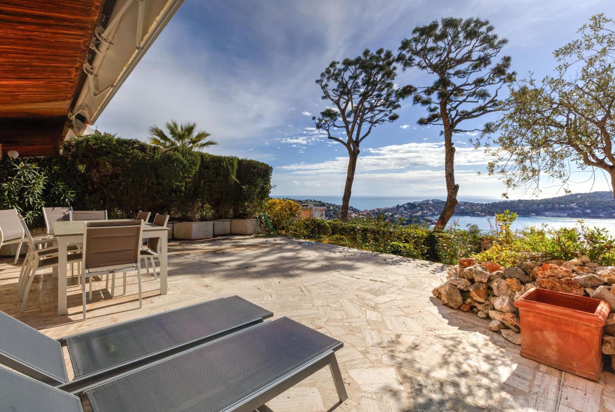 Giant Terrace On A Stunning View Apartment วีลล์ฟรองซ์-ซูร์-แมร์ ภายนอก รูปภาพ